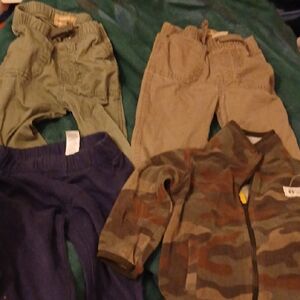 Casual Green and Tan Bottoms for Everyday Comfort and camapouge jacket